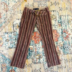Blue Asphalt Corduroy Bell Bottoms